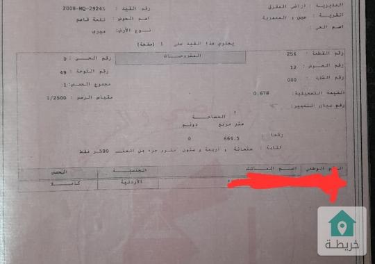 ارض للبيع في بلعما 