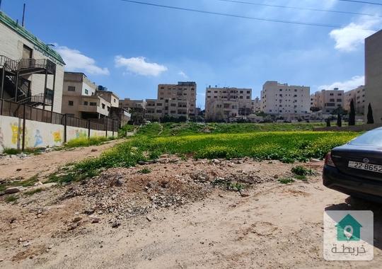 ارض على شارعين للبيع في طبربور حي الشهيد الشمالي