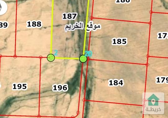 ارض للبيع مميزه للاستثمار المربح في منطقة الخريم جنوب عمان ١٠ دونم 