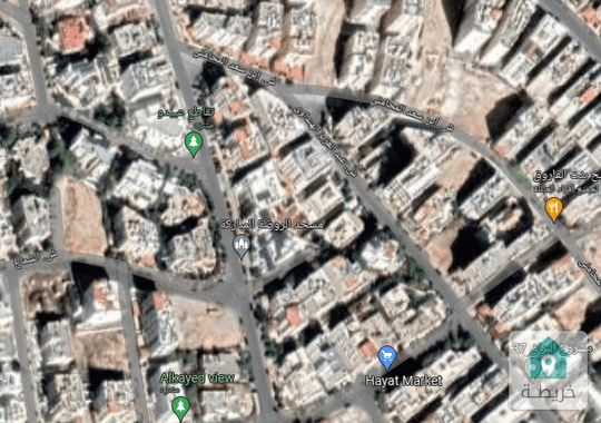 قطعة ارض كاشفة كل العاصمة عمان سكنية للبيع في تلاع العلي  5001 