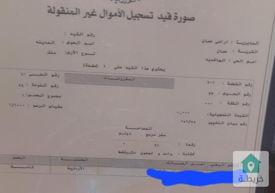 قطعه ارض للبيع بسعر مغري جبل القصور ،الهاشميه ،حوض المدينه