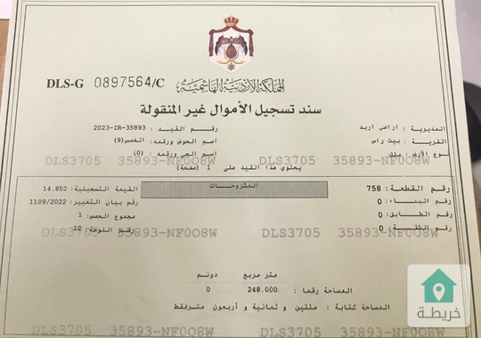 ارض سكنية للبيع 