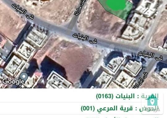 قطعة ارض للبيع في البنيات تصلح للسكن او الاسكان 