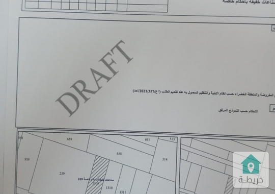 أرض صناعات خفيفة للبيع من اراضي ابو علندا 