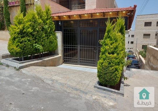 شقة ارضية مع ترسين في ابو نصير للبيع