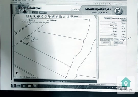 ارض للبيع بالقويرة على الشارع الرئيسي ( الطريق الصحراوي ) بجانب كازية توتال 