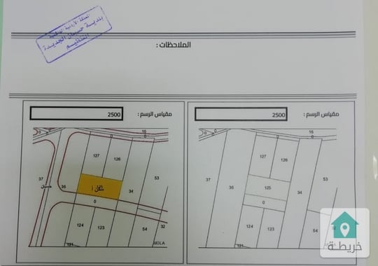 ارض للبيع حسبان المدوره قريبه من الشارع الرئيسي تصلح للاستثمار