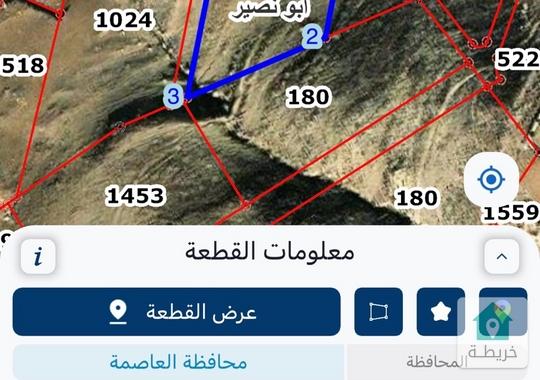 ارض في ابونصير للبيع 