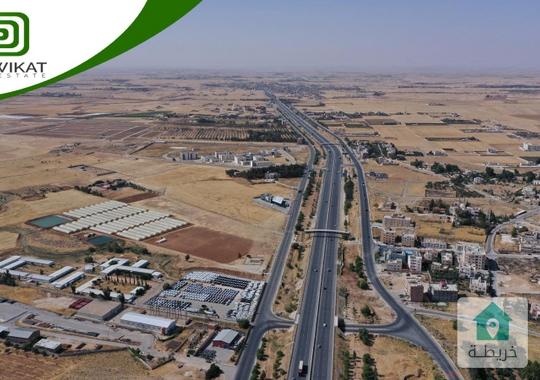 أرض للبيع في شارع الاردن مساحة الارض 140 دونم