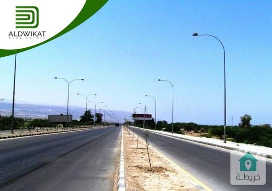 ارض للبيع في سويمة البحر الميت المساحة 1250 م