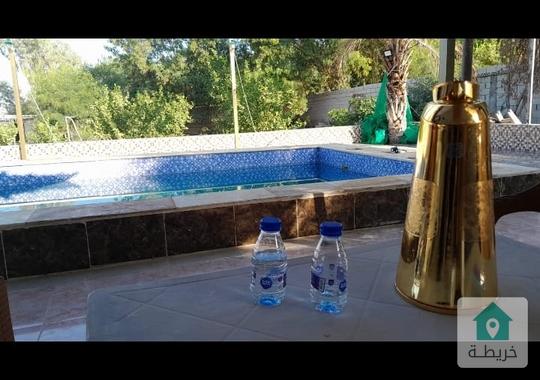 شاليه (منزل مستقل)مسبح واطلالة خلابةالمالك مباشرة 0775440592
