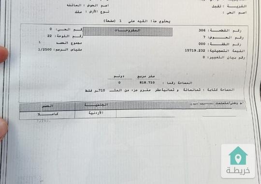 ارض للبيع  تقبل حوض المائله 
