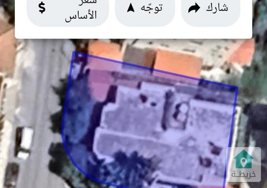 ارض للبيع في خلدا الغربي شارعين 