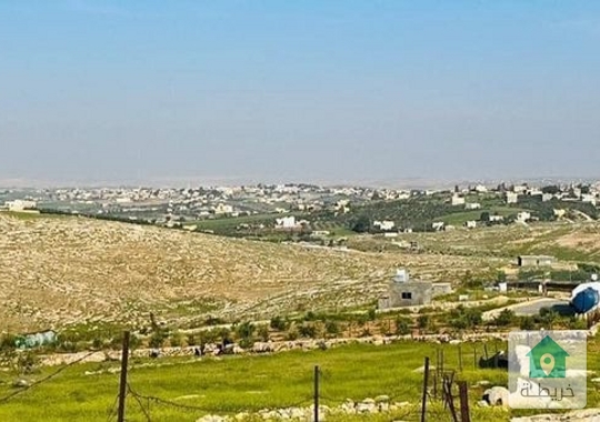 للبيع قطعة ارض منطقة مادبا لب مساحة 9 دنم