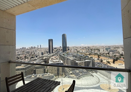 🏙️ شقة فاخرة للبيع أو للإيجار في أبراج داماك – عمّان، الطابق 21 - إطلالة بانورامية 