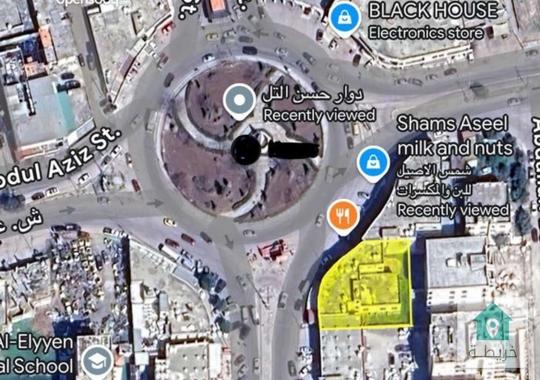 مجمع استثماري للبيع  5 محلات و3 شقق  إربد  دوار المريسي  من المالك مباشرة