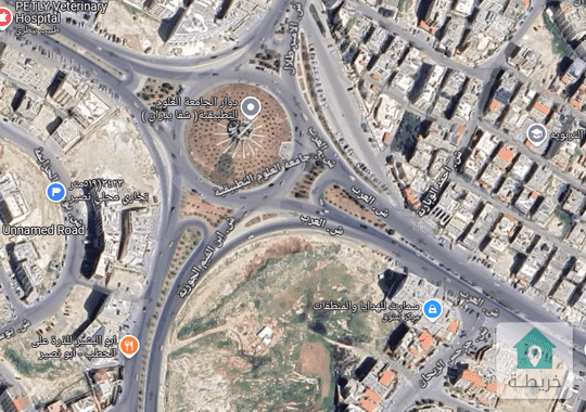 ارض للبيع مميزه في شار العرب قرب دوار جامعه البلقاء التطبيقيه واجهه عريضه بسعر مناسب 