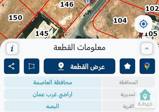 ارض للبيع في ابو السوس حوض الذراع 