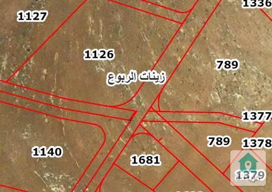 ارض للبيع في منطقة شفا بدارن حوض المكمان 