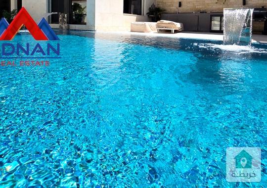 أرقى مناطق عبدون فيلا للايجار المفروش  Luxury  5 نوم مع مسبح