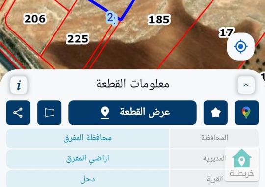 قطعة أرض في منطقة دحل مستصلحه بسعر مغري