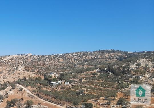 ارض للبيع ماحص حوض البقيع الغربي مساحة 4 دونم قرب فلل Oak Hills  وأرض كافية كمعالم 115 الف كامل 