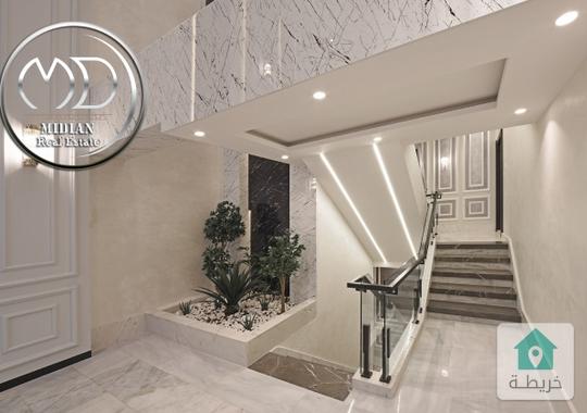 شقق للبيع الصويفية مساحات 200م تشطيبات و ديكورات عصرية فاخرة اطلالة رائعة جديدة لم تسكن