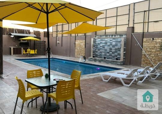 شاليه للايجار في البحر الميت 