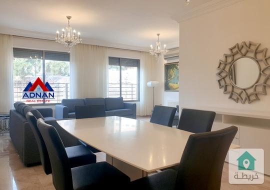 شقة مفروشة في الرابية مساحة 160 متر و 3 نوم بسعر مميز