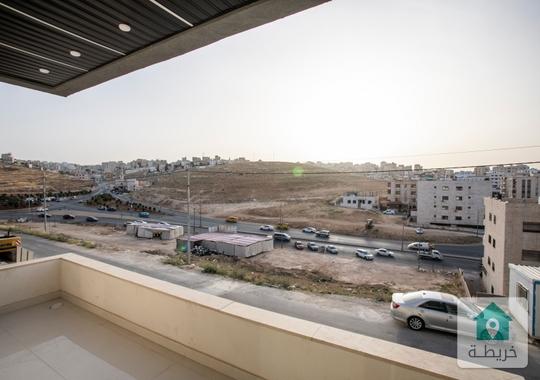 شقه مميزه طابق ارضي 125متر في ابو علندا ام نواره الجديده كاش او اقساط 