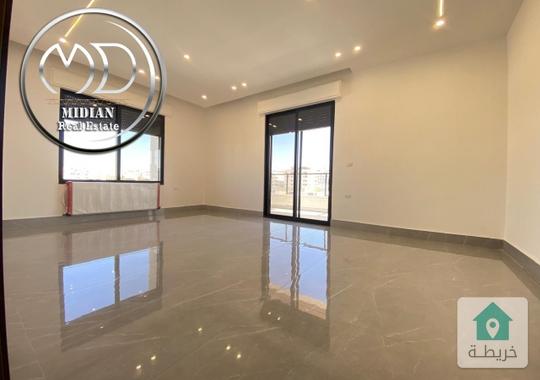 شقة فارغة للايجار خلدا قرب الهمشري مساحة 190م طابق اول تشطيبات ديكورات عصرية فاخرة جديدة لم تسكن