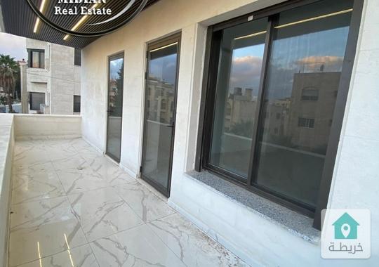 شقق جديدة للبيع تلاع العلي مساحات 120م مع تراسات و برندات تشطيبات سوبر ديلوكس اطلالة رائعة