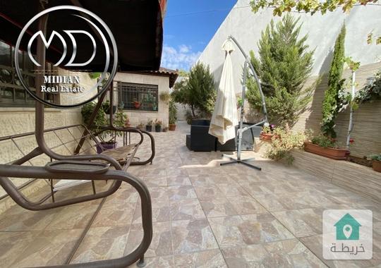 شقة دوبلكس شبه ارضي للبيع خلدا مساحة 310م مع ترس و حديقة 250م سوبر ديلوكس بسعر مميز جدا