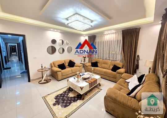 أرقى مناطق خلدا شقة ارضيه مكونه 3 نوم مع تراس للبيع بسعر مميز