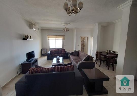 شقة مفروشة للايجار غرفة نوم واحدة في أم السماق  خلف مجمع جبر التجاري عمان من المالك