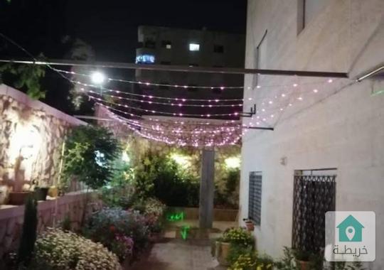 شقه للبيع شبه ارضي طبربور