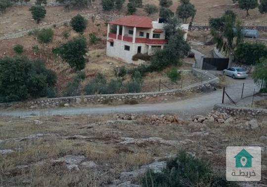 مزرعه للبيع مع بيت تبعد عن شفا بدران 10 دقائق