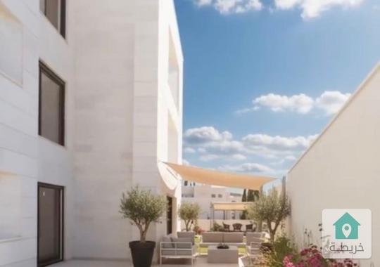 شقة ارضية طابقية جديدة للبيع في ارقى احياء دابوق 