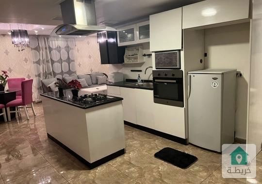 شقه مفروشه للبيع ١٠٠متر الرونق الدوار الثامن قرب كوزمو ومستشفى دار السلام ٥٠ ألف 0796162263