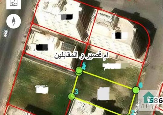 ارض للبيع في المقابلين خلف مدارس الحفاظ