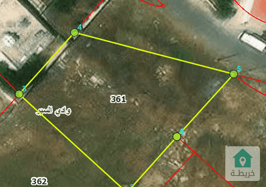 ارض بمساحة 1180 متر مربع في الدمينة للبيع 