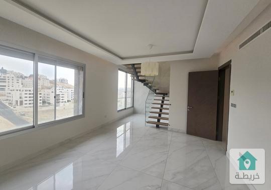 دير غبار شقة دوبلكس مميزة  Modern  طابق اخير مع روف مجموع مساحة 350 متر مربع