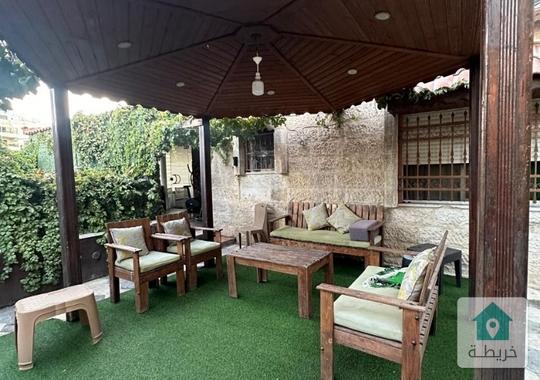 شقة ارضية للبيع مساحتها 200م داخلي و200م خارجي في منطقة طارق.