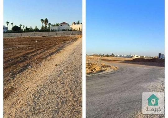 أرض مميزة طريق المطار خلف جامعة الشرق الاوسط 