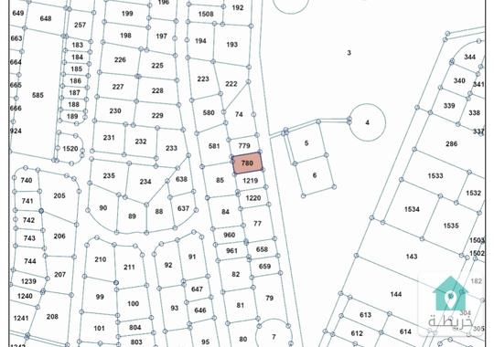 قطعة ارض سكن ج مساحتها 515 متر مربع قرب منتزه يعقوب السلطي واجهة شرقية كوشان مستقل