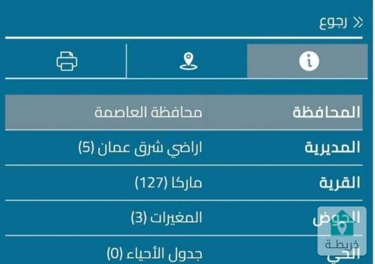 ارض للبيع في ماركا المغيرات بالقرب من صالحية العابد 