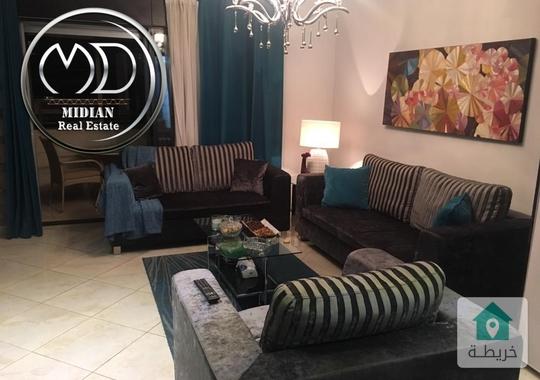 شقق واستديوهات مفروشة للايجار الدوار السابع تشطيبات و ديكورات فندقية فرش فاخر بسعر مميز 