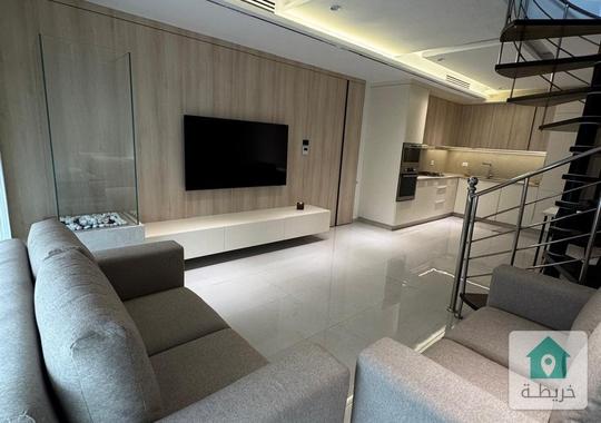 شقة مقروشة مع رووف شارع السفارة الاميركية موقع مميز وافخم العفش