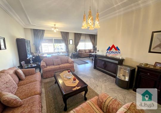 الرابيه شقة فخمة ومميزة للبيع 222 متر طابق ثاني مطلة