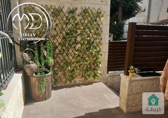 شقة ارضية للبيع الدوار السابع مساحة 185م مع ترس 30م سوبر ديلوكس بسعر مميز  